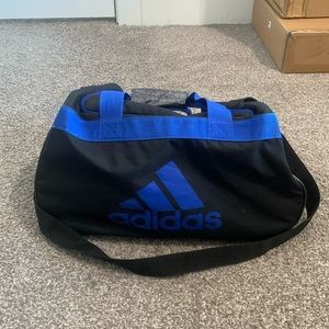 Adidas medium size duffel bag Grey, black, blue
